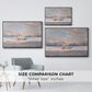 A Cloud Study, Sunset, c. 1821-1822 - Floater Framed Canvas Print