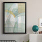 Mint Reflection I - Modern Framed Canvas Print