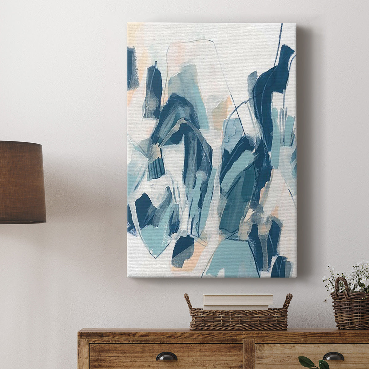 Interlocking Melody II Premium Gallery Wrapped Canvas - Ready to Hang