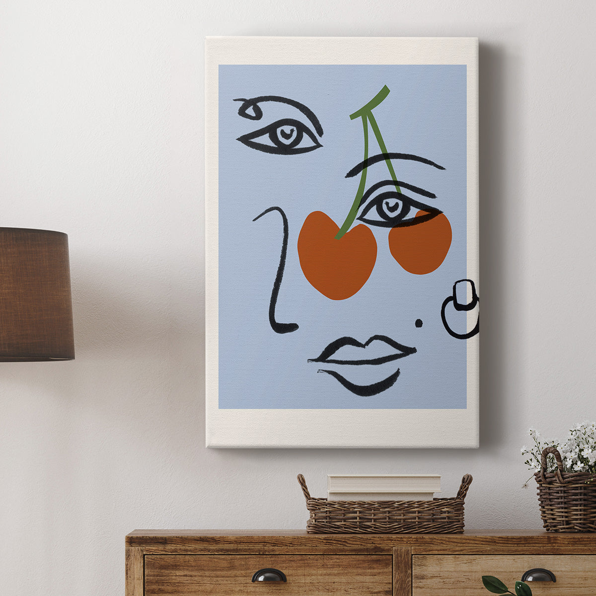 Cherry Baby II - Canvas Art Print