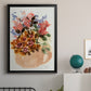 Mauve Bouquet in Teapot II - Modern Framed Canvas Print