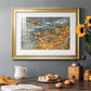 Autumn Creek - Modern Framed Art Print