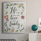 Life is the Best - Modern Framed Canvas Print