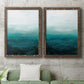 Drifting Sea I - Premium Framed Canvas 2 Piece Set - Ready to Hang