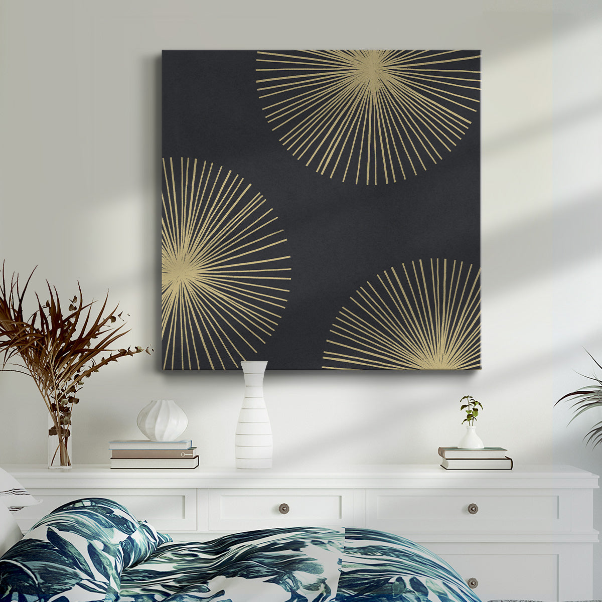 Bursts II - Canvas Art Print