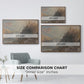Rheinfels Looking to Katz and Gourhausen, 1817 - Floater Framed Canvas Print