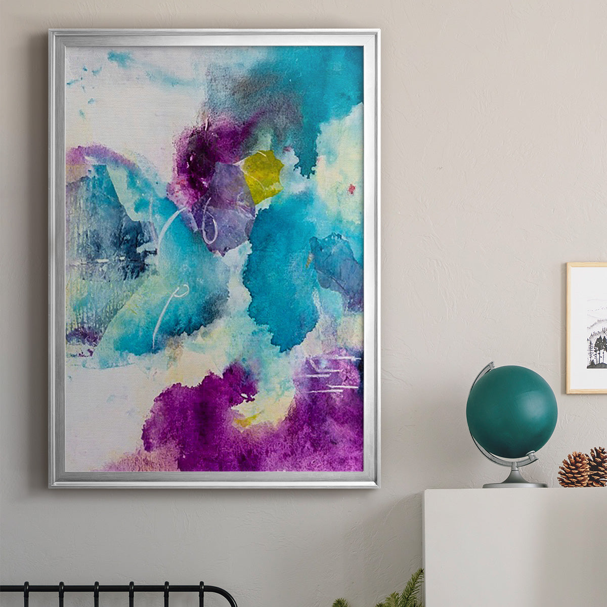 Dreaming I - Modern Framed Canvas Print