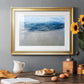 Aegean Blue Water - Modern Framed Art Print