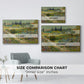 Garden at Arles, 1888 - Floater Framed Canvas Print