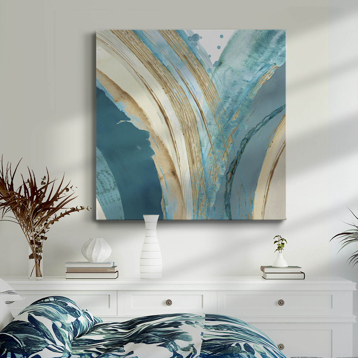 Making Blue Waves IV - Canvas Art Print