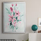 Posy Blooms II - Modern Framed Canvas Print