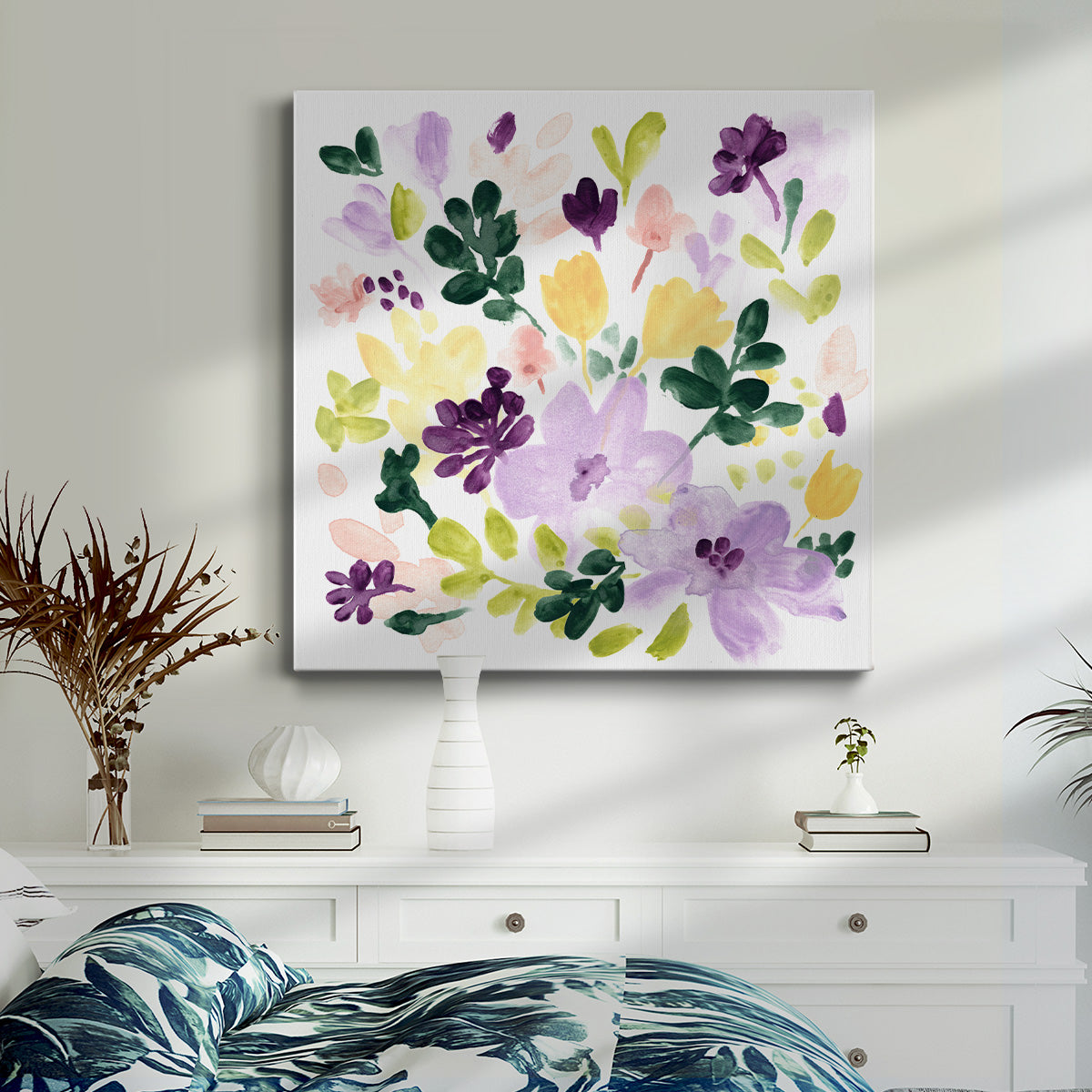 Lavender Meadow I - Canvas Art Print