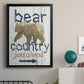 Bear Country - Modern Framed Canvas Print
