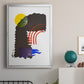 Shifting IV - Modern Framed Canvas Print