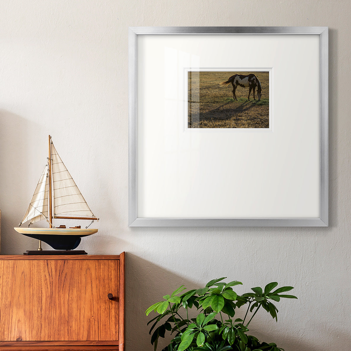 Long Shadow Premium Framed Print Double Matboard