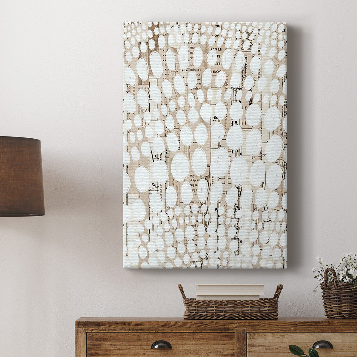 Vintage Pattern IV Premium Gallery Wrapped Canvas - Ready to Hang