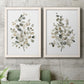 Neutral Eucalyptus I - Premium Framed Canvas 2 Piece Set - Ready to Hang