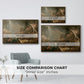 The Course of Empire: Destruction, 1836 - Floater Framed Canvas Print