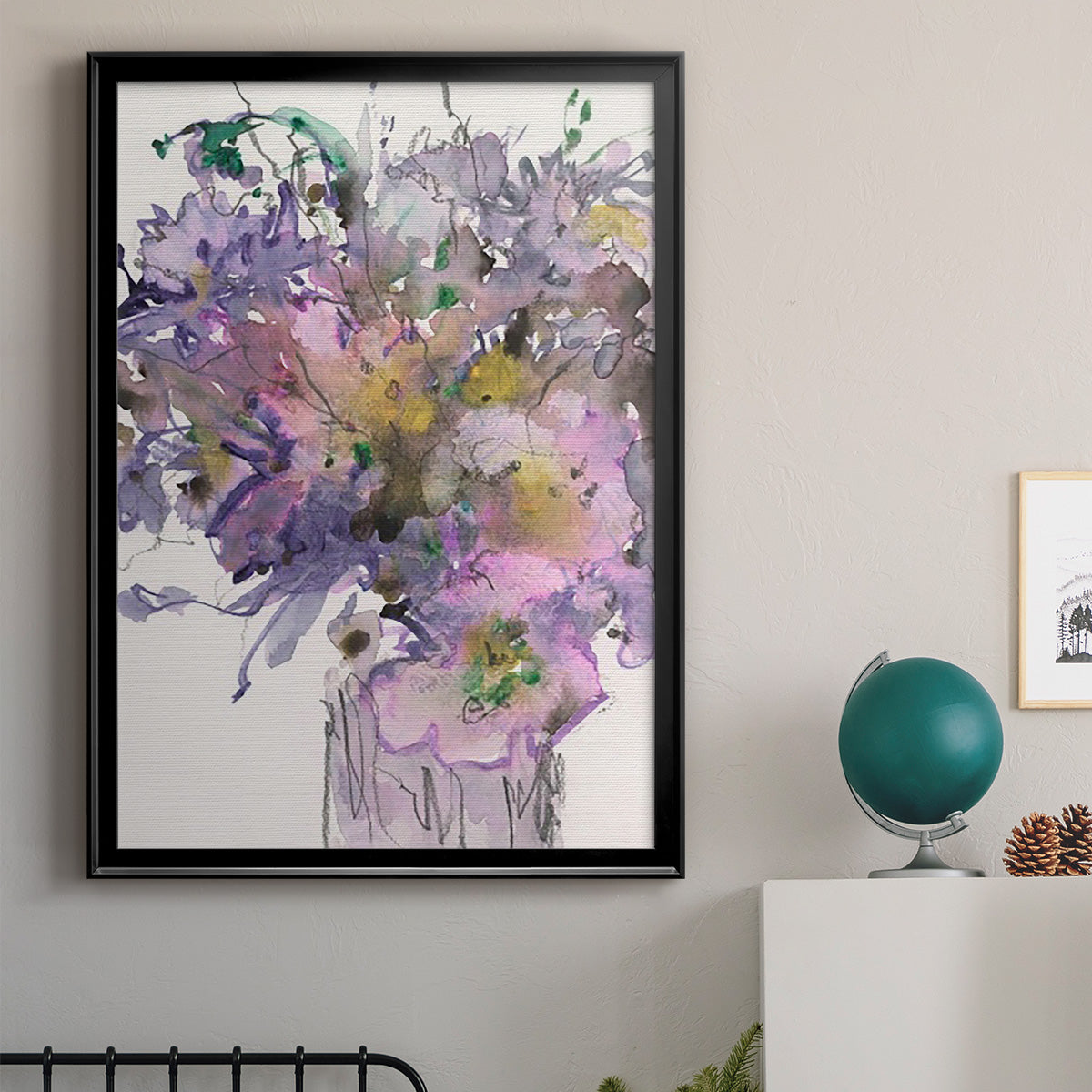 All that Glitters I - Modern Framed Canvas Print