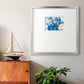 Dancing Blue II Premium Framed Print Double Matboard