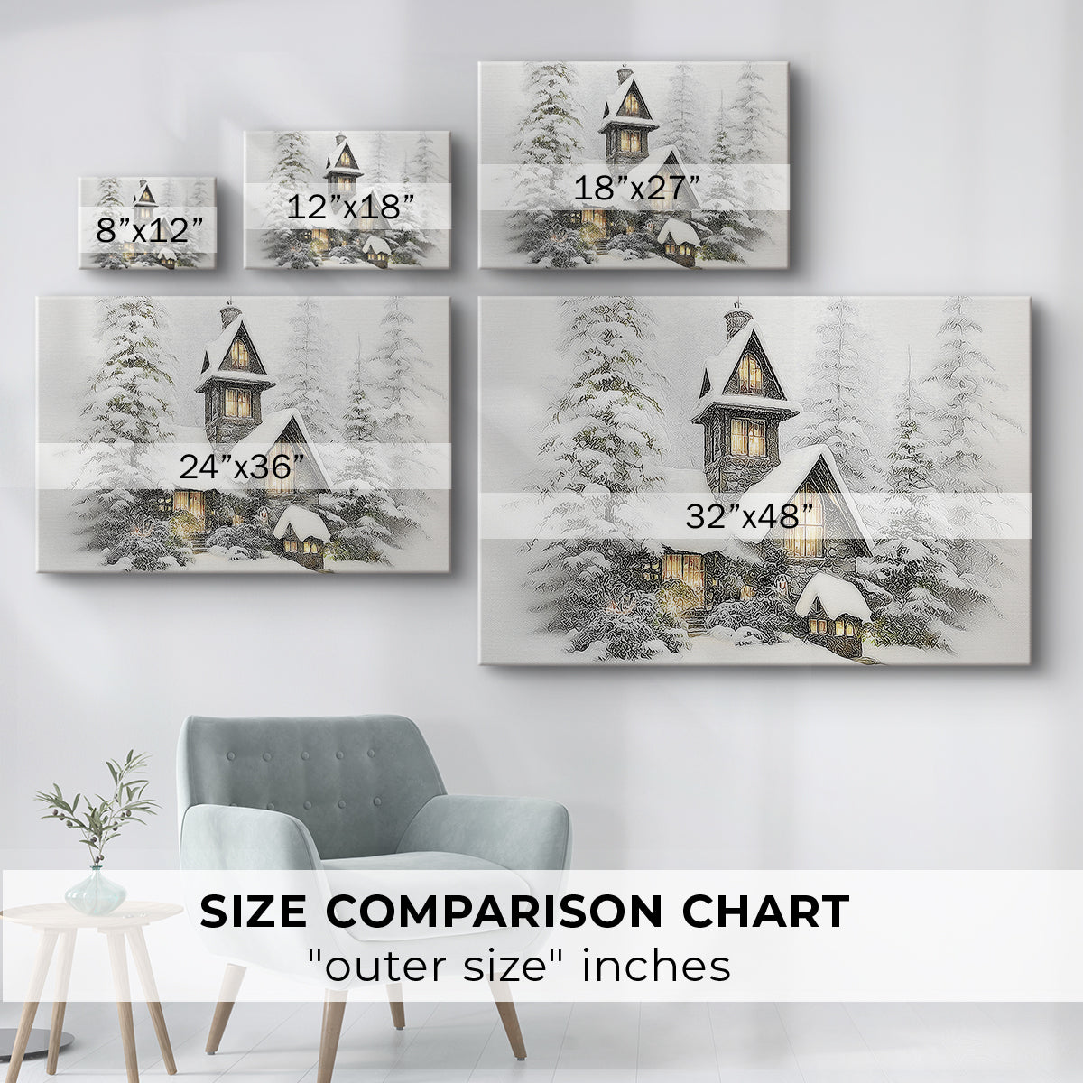 Pearled Dusk Promise - Canvas Art Print