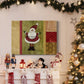 Holiday Santa - Premium Gallery Wrapped Canvas  - Ready to Hang