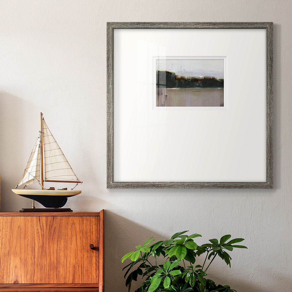 At Dusk Turnwood - Double Matboard Framed Print