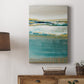 Aqua Quartz V2 Premium Gallery Wrapped Canvas - Ready to Hang