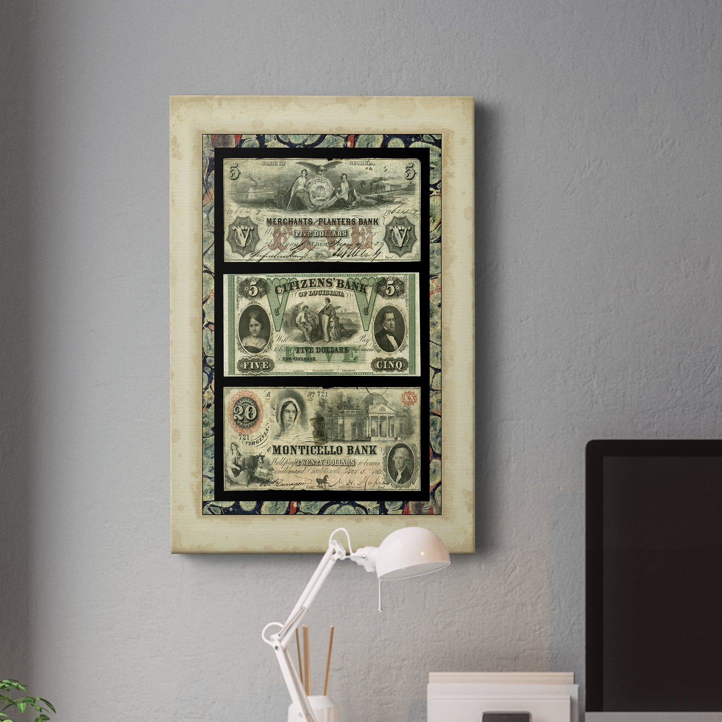 Money  Money  Money IV Premium Gallery Wrapped Canvas - Ready to Hang