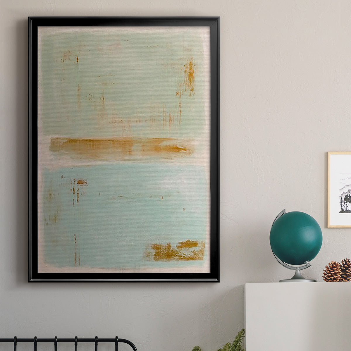 Soft Sided - Modern Framed Canvas Print