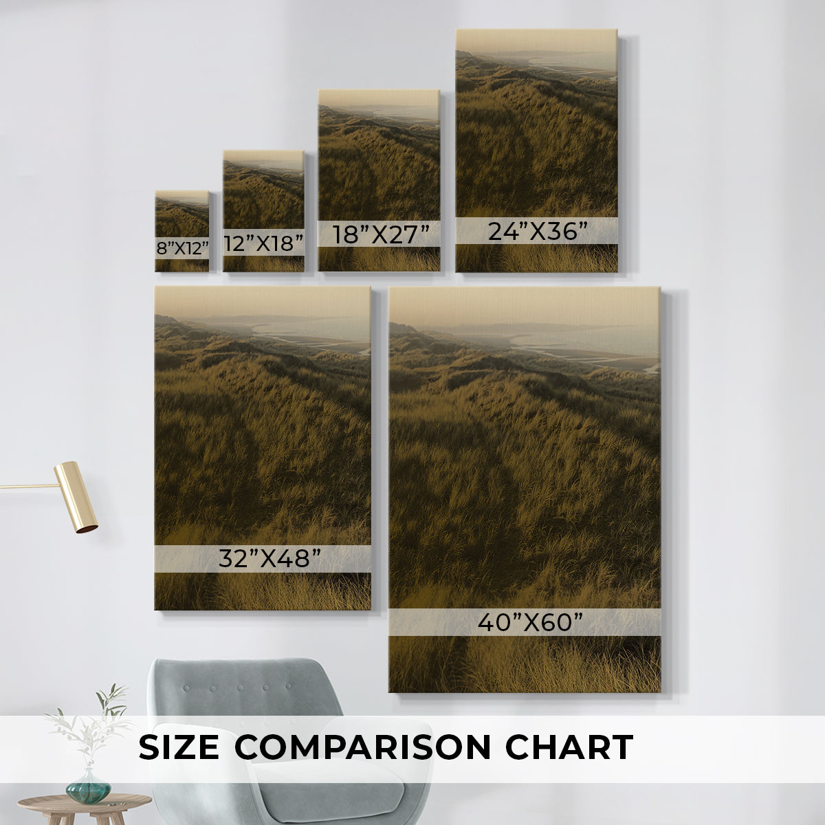 Golden Fog II - Canvas Art Print