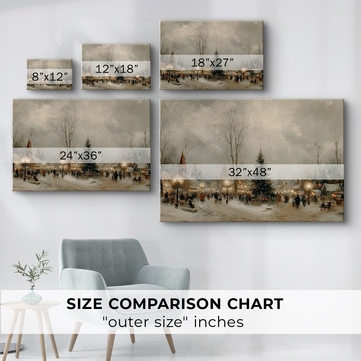 Honeyed Morning at Twilight - Canvas Art Print