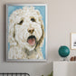 Labradoodle II - Modern Framed Canvas Print