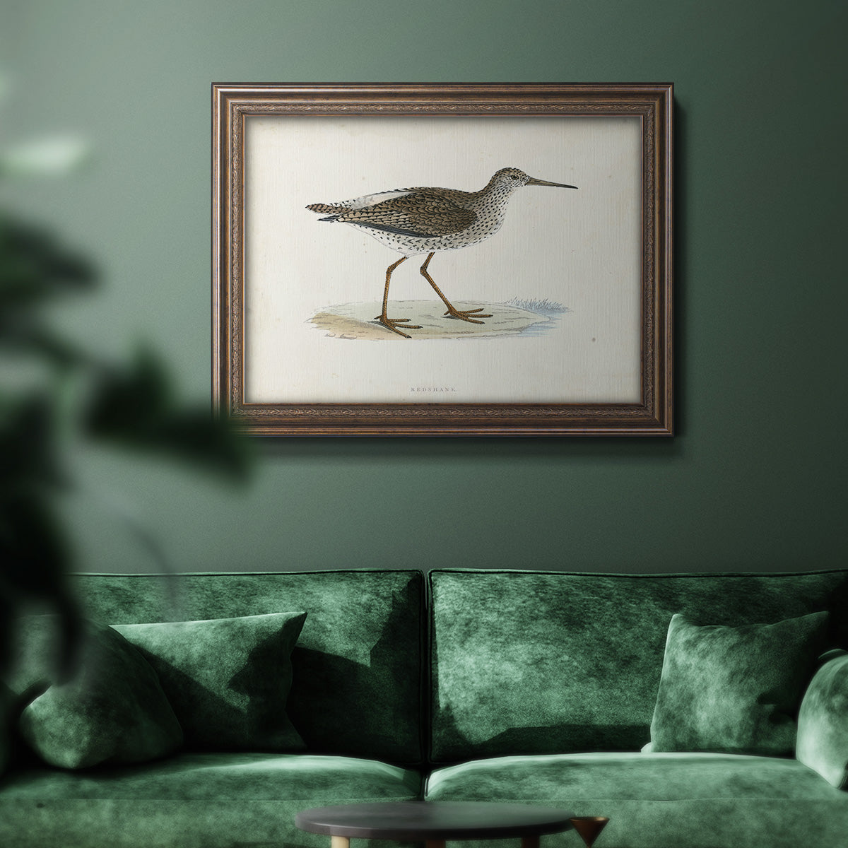 Morris Sandpipers V Premium Framed Canvas- Ready to Hang