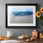 Aegean Blue Water - Modern Framed Art Print