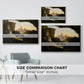 The Subsiding of the Waters of the Deluge, 1829 - Floater Framed Canvas Print