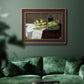 Still Life with Melon and Peaches - Ornate Framed Canvas Print