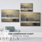 From the Inlet of Oslo, 1874 - Floater Framed Canvas Print