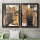 Retro Vibe I - Premium Framed Canvas 2 Piece Set - Ready to Hang