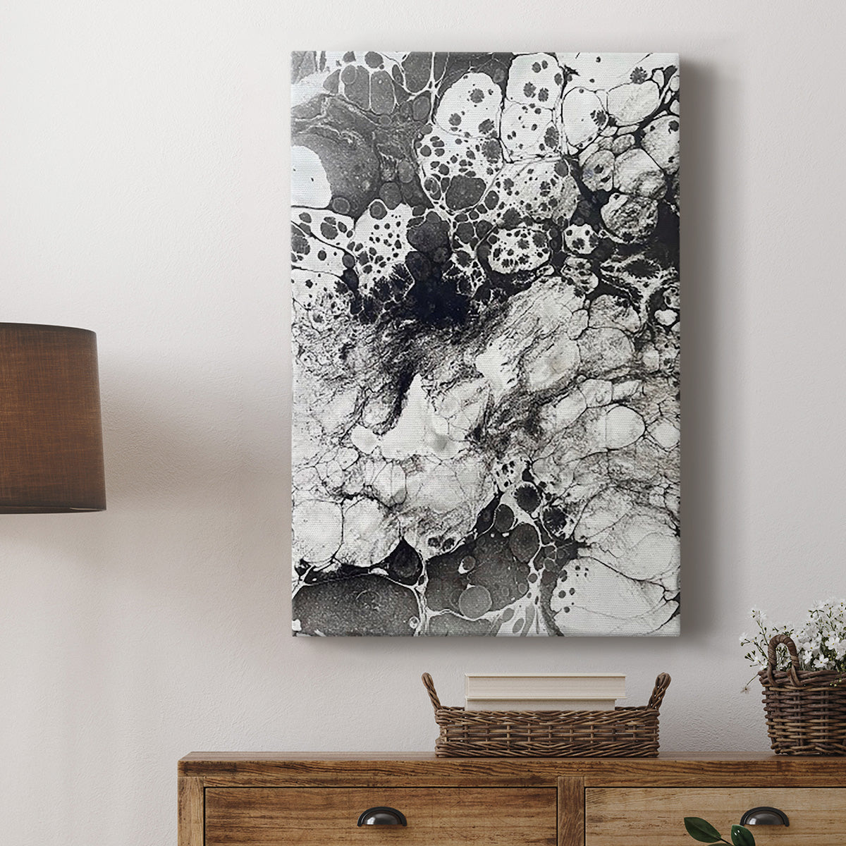 Marbling IX - Canvas Art Print