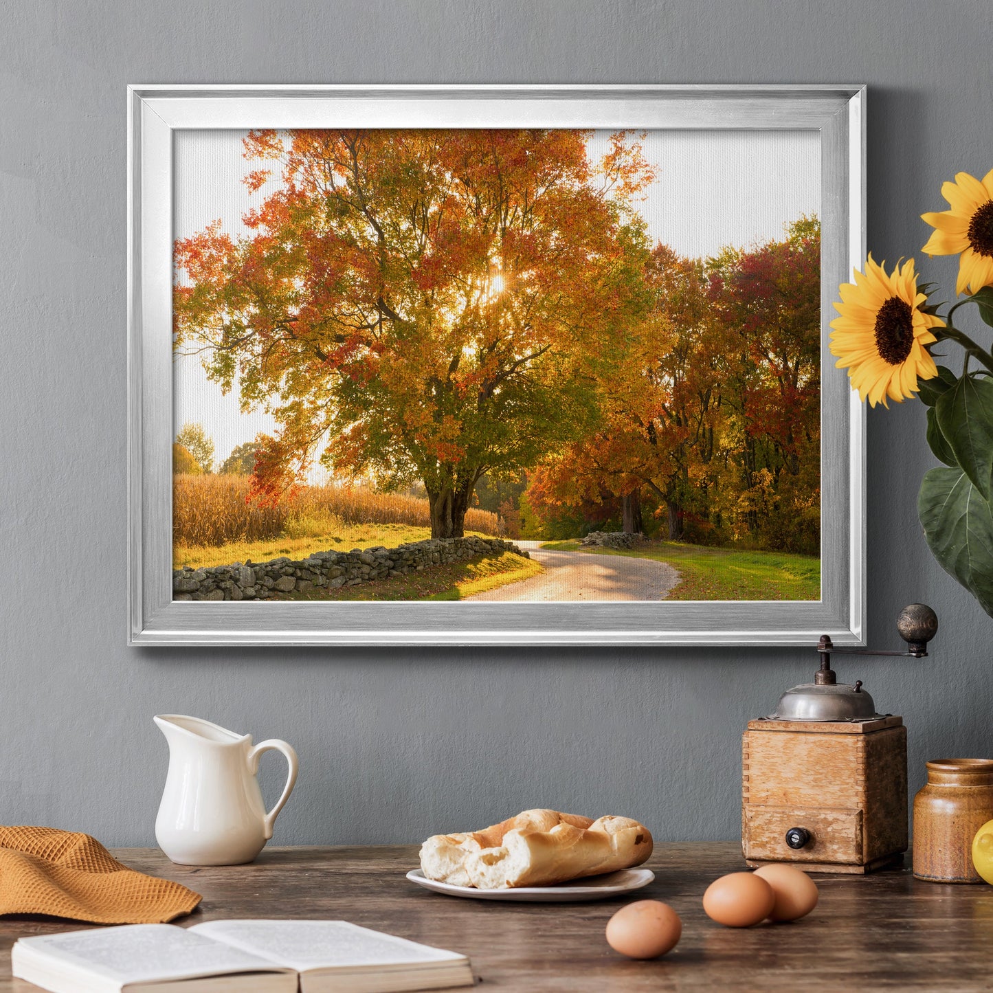 Maple Tree Drive Premium Classic Framed Canvas - Ready to Hang