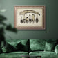 Vintage Feathers VII Premium Framed Canvas- Ready to Hang