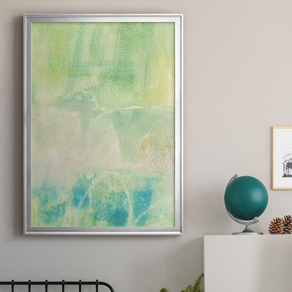 Serus I - Modern Framed Canvas Print