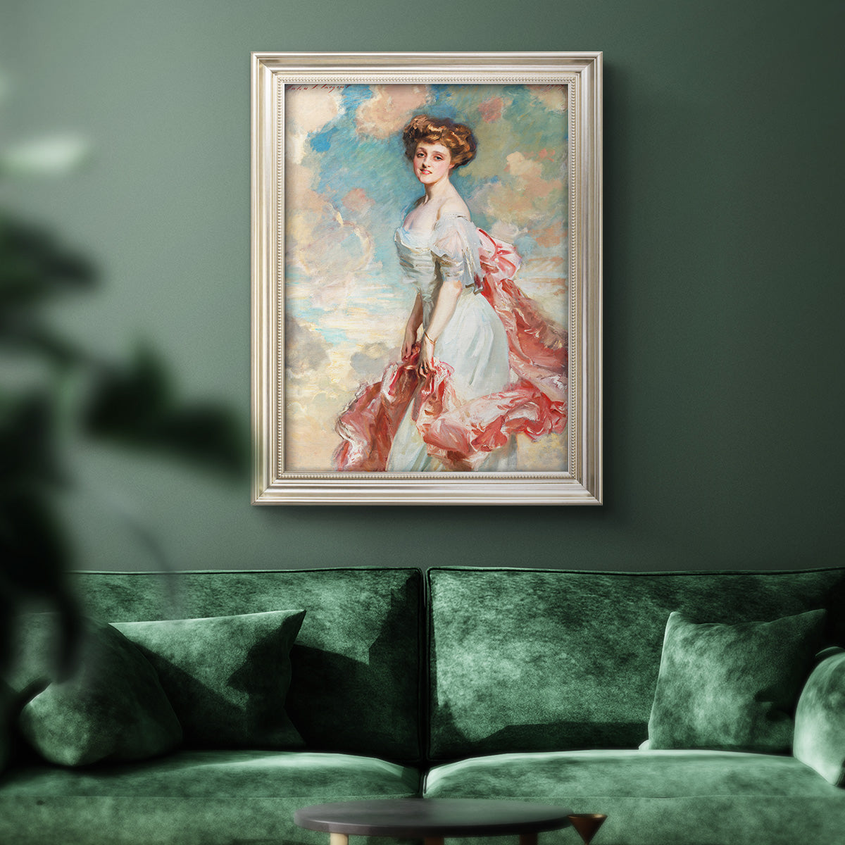 Miss Mathilde Townsend - Ornate Framed Canvas Print