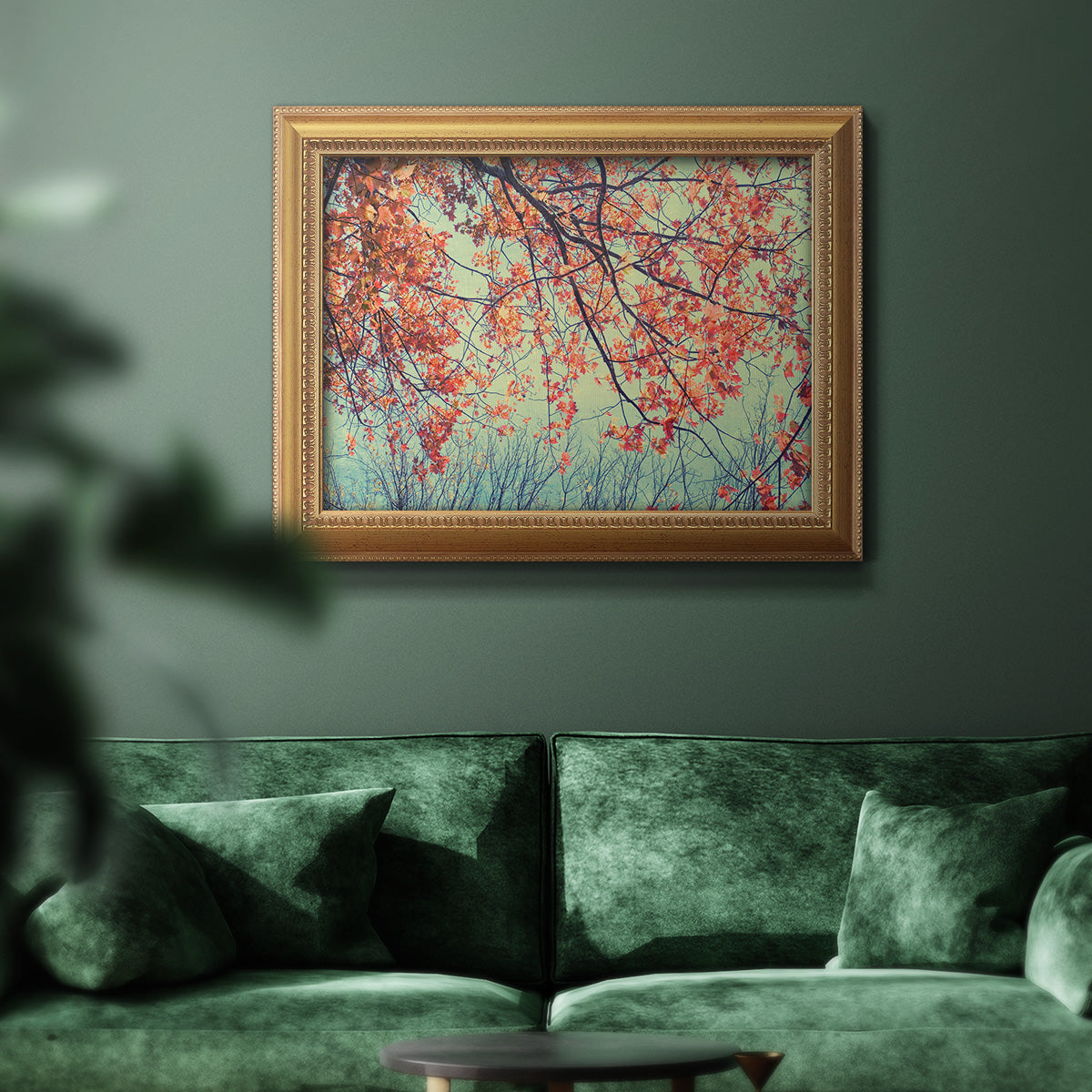 Autumn Tapestry II Premium Framed Canvas- Ready to Hang