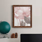 Blush Bloom II - Premium Canvas Framed in Barnwood - Ready to Hang