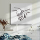 Hand Study III-Premium Gallery Wrapped Canvas - Ready to Hang