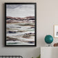 Muted Earth Layers II - Modern Framed Canvas Print