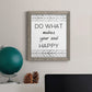 Your Soul Happy - Premium Canvas Framed in Barnwood - Ready to Hang