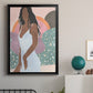 Curly Lady I - Modern Framed Canvas Print